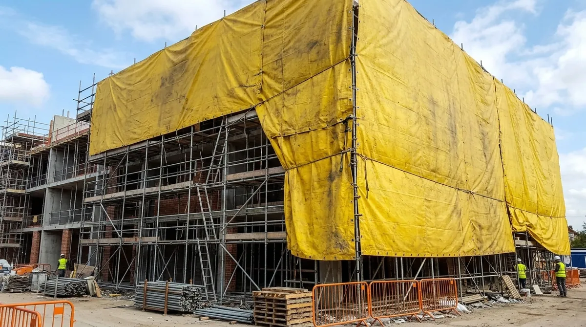 Terpal untuk Konstruksi & Scaffolding
