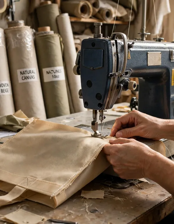Tas Spunbond — Cutting & jahit sendiri Yo Tarpaulin